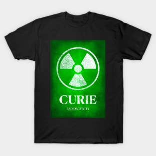 Marie Curie Radioactive Women in Science Poster T-Shirt